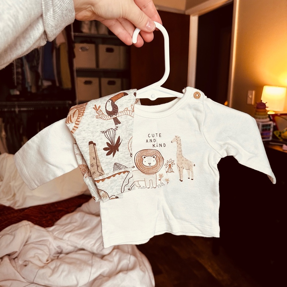 Newborn jungle outfit